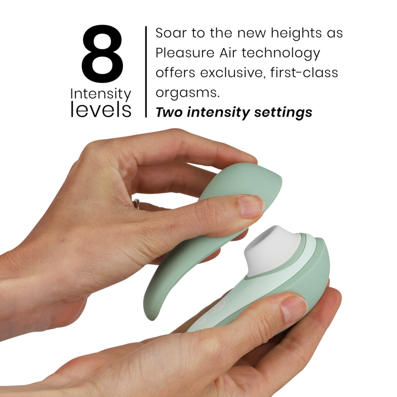 WOMANIZER - LIBERTY 2 CLITORAL STIMULATOR &amp; SUCKER LIGHT GREEN