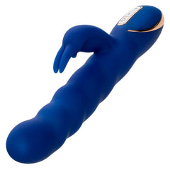 CALEXOTICS - JACK RABBIT WAVE MOTION VIBRATOR BLUE