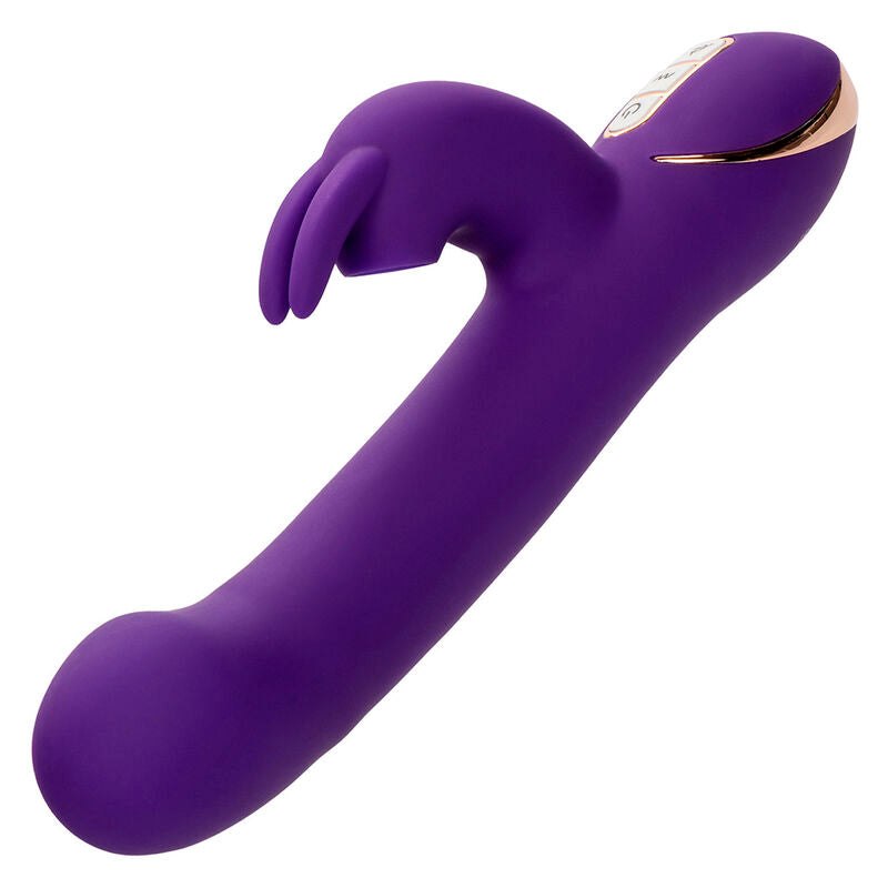 CALEXOTICS - JACK RABBIT VIBRATOR AND STIMULATOR 7 VIBRATIONS AND SUCTION MODE BLUE
