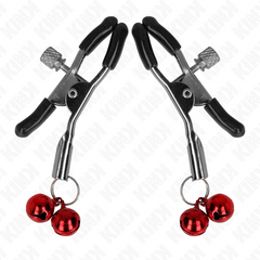 KINK - GRAMPO DE BICO DUPLO SINO VERMELHO 6 CM