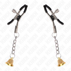 KINK - PINÇAS PINGENTE SINO DOURADO 6 CM