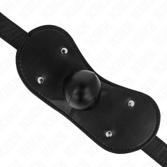 KINK - BALL GAG MOUTH MASK WITH ADJUSTABLE LOCK 42-60 CM