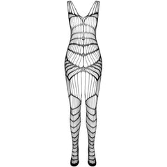 PASSION - BS 102 BODYSTOCKING PRETO TAMANHO ÚNICO