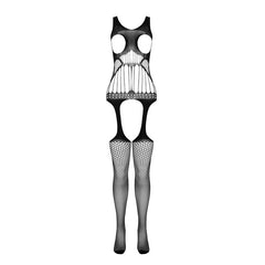 PASSION - BS 106 BODYSTOCKING VERMELHO TAMANHO ÚNICO