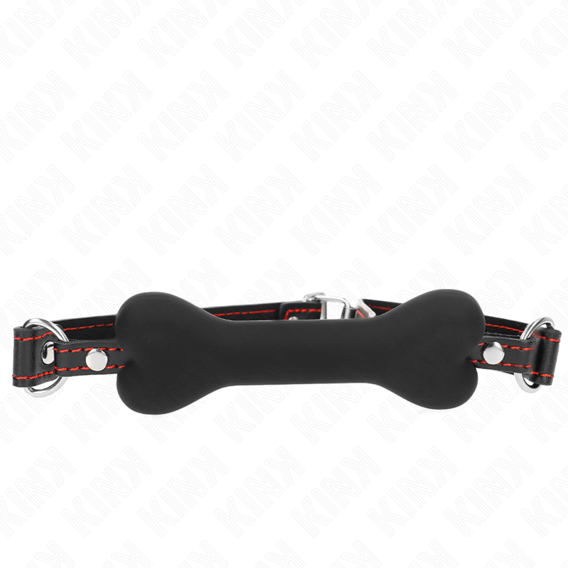 KINK - BLACK BONE GAG 12 CM 63 x 2 CM
