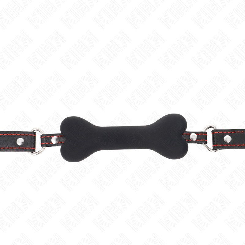 KINK - BLACK BONE GAG 12 CM 63 x 2 CM