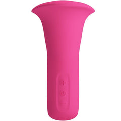 PRETTY LOVE - CLYDE VIBRADOR ORAL LÍNGUA VIBRANTE 12 VIBRAÇÕES ROSA