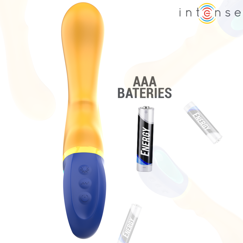 INTENSE VIBRATOR - SHAGGY YELLOW G-SPOT
