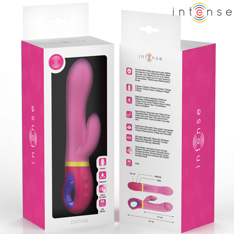INTENSE - PINK DAPHNE RABBIT VIBRATOR