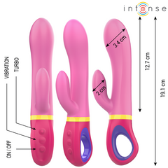INTENSE - PINK DAPHNE RABBIT VIBRATOR