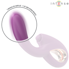 INTENSE - LALI MULTIFUNCIONAL VIBRADOR G-SPOT TAPPING & THRUST & VIBRATION ROXO