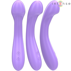 INTENSE - BECKY VIBRADOR 19 CM AQUECÍVEL 7 VIBRAÇÕES ROXO