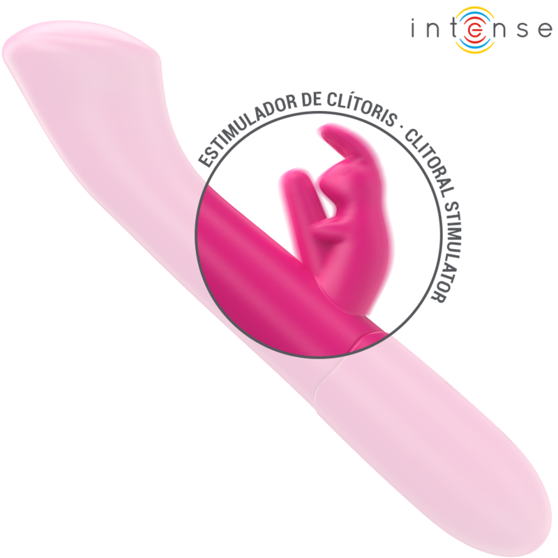 INTENSE - JULIET RABBIT VIBRATOR 18.6 CM 10 VIBRATIONS PINK