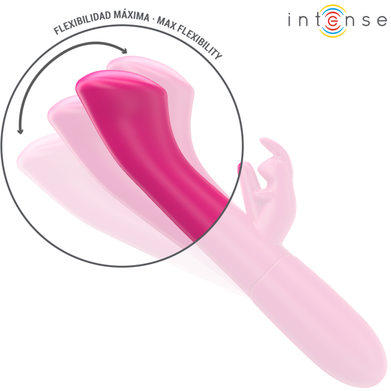 INTENSE - JULIET RABBIT VIBRATOR 18.6 CM 10 VIBRATIONS PINK