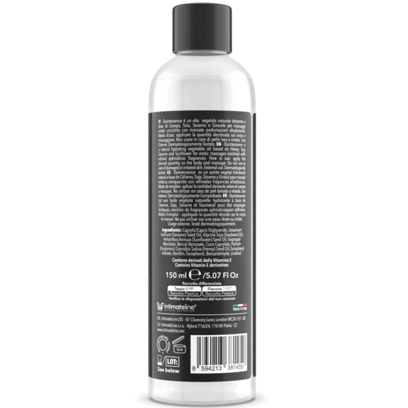 INTIMATELINE LUXURIA - CHOCOLATE MASSAGE OIL 150 ML