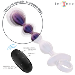 INTENSE - JACKIE VIBRATING ANAL PLUG MODEL 1 REMOTE CONTROL