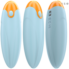 INTENSE - MIKE VIBRATING BULLET 10 VIBRAÇÕES CONTROLE REMOTO AZUL
