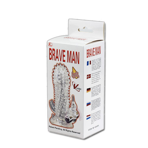 BAILE - BRAVE MAN RABBIT VIBRATOR EXTENDED PENIS 