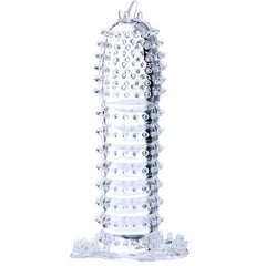 BAILE - PENIS SHEATH WITH STIMULATING POINTS TRANSPARENT 14 CM