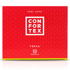 CONFORTEX - CONDOM DE MORANGO 144 UNIDADES