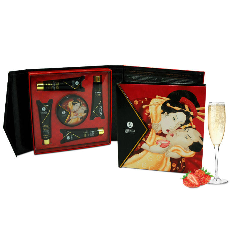 SHUNGA - SECRET KIT OF STRAWBERRIES AND GEIXA CAVA