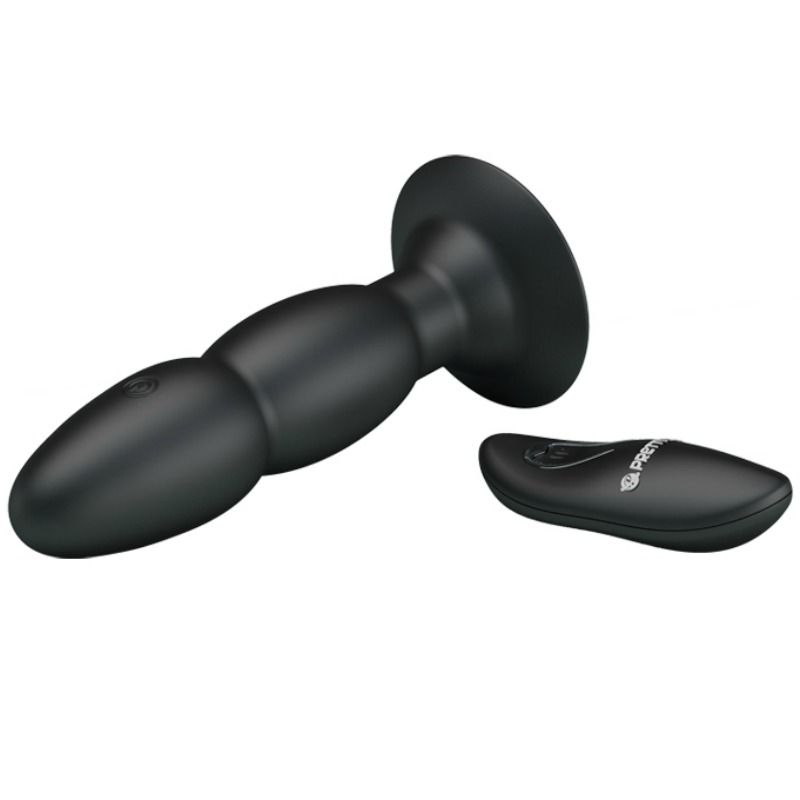 PRETTY LOVE - LOVE PLUG VIBRATOR AND ROTATION BY REMOTE CONTROL
