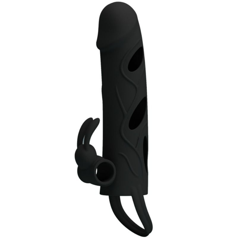 PRETTY LOVE - SILICONE CASE WITH VIBRATION 14 CM 1.0