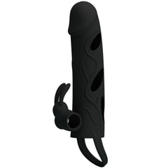 PRETTY LOVE - SILICONE CASE WITH VIBRATION 14 CM 1.0
