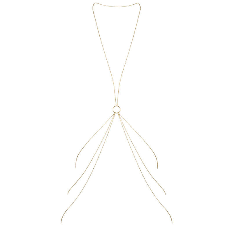 JEWELLERY - MAGNIFICENT METAL CHAINS FOR THE BODY 8 GOLD