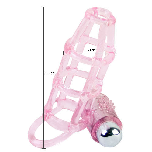 BAILE - SWEET SILICONE COVER AND RING 10 RHYTHMS FOR THE PINK PENIS