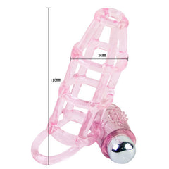 BAILE - SWEET SILICONE COVER AND RING 10 RHYTHMS FOR THE PINK PENIS