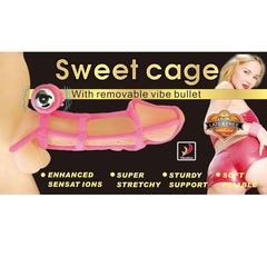 BAILE - SWEET SILICONE COVER AND RING 10 RHYTHMS FOR THE PINK PENIS