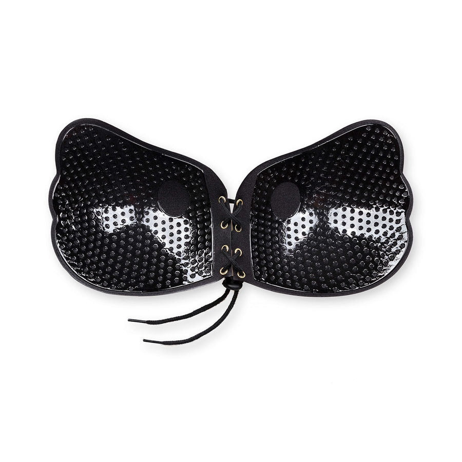 BYE-BRA - LACE-IT PUSH-UP ENHANCEMENT BLACK B CUP