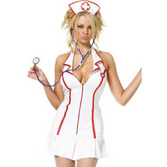LEG AVENUE - COSTUMES - NURSE DRESS HEAD 3 PIECE SET SIZE S/M