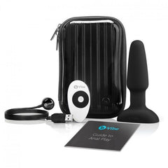 B-VIBE - RIMMING 2 REMOTE CONTROL ANAL PLUG BLACK