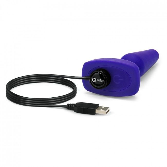 B-VIBE - PURPLE REMOTE CONTROL ANAL PLUG TRIO