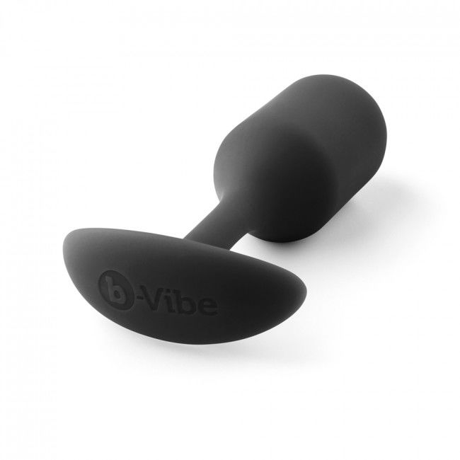 B-VIBE - ANAL PLUG SNUG 2 BLACK