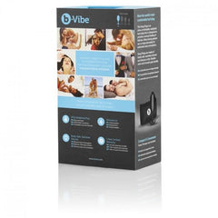 B-VIBE - ANAL PLUG SNUG 4 BLACK