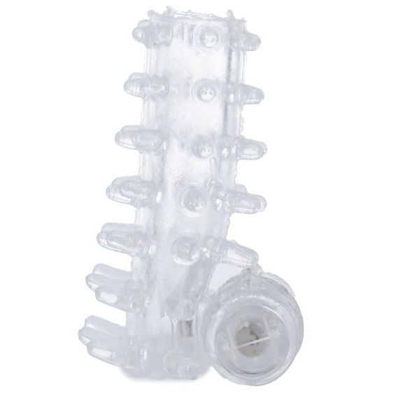 CASUAL LOVE - CLEAR VIBRATOR PENIS COVER RING