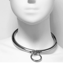 HARD METAL - COMBINED CLASP NECKLACE 12 CM