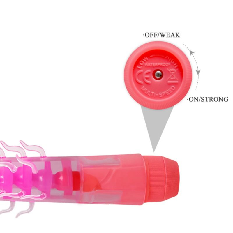 BAILE - FLEXI VIBE SENSUAL SPINE FOLDING VIBRATING DILDO 23.5 CM