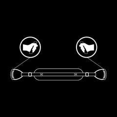 FETISH SUBMISSIVE - ARNÊS ESTILO DOGGY COM FORRO DE NOPRENE