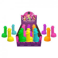KHEPER GAMES - NEON SHOTS PENIS SHAPE 1 UNIT (RANDOM COLOR)