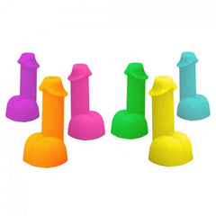 KHEPER GAMES - NEON SHOTS PENIS SHAPE 1 UNIT (RANDOM COLOR)