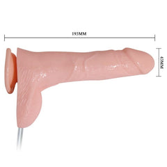 DANCE - PENIS WITH VIBRATING FUNCTION AND WATERSPRAY EJACULATION