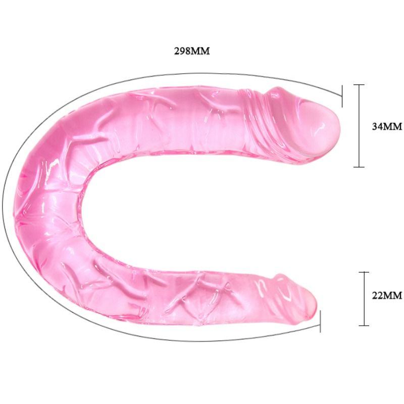 DANCE - DOUBLE PINK DILDO DONG