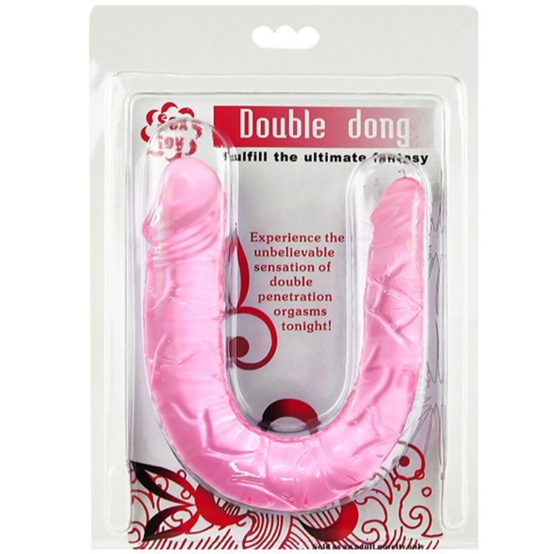 DANCE - DOUBLE PINK DILDO DONG