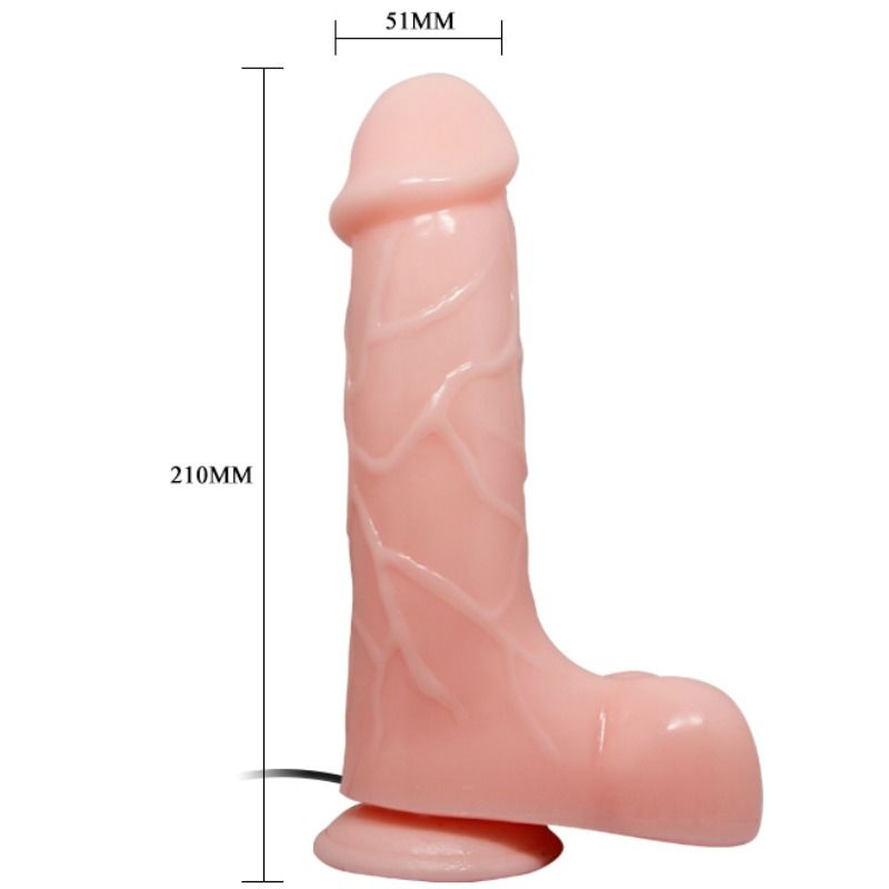 BAILE - BARBARA NATURAL REALISTIC VIBRATOR 21 CM