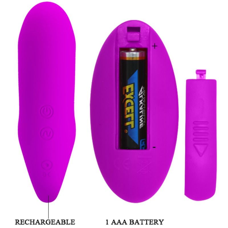 PRETTY LOVE - REMOTE CONTROL STIMULATING PINA