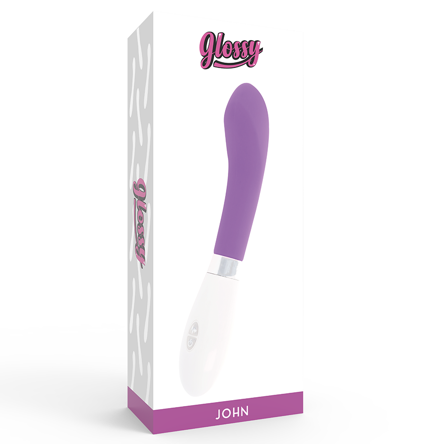 GLOSSY - JOHN PURPLE VIBRATOR